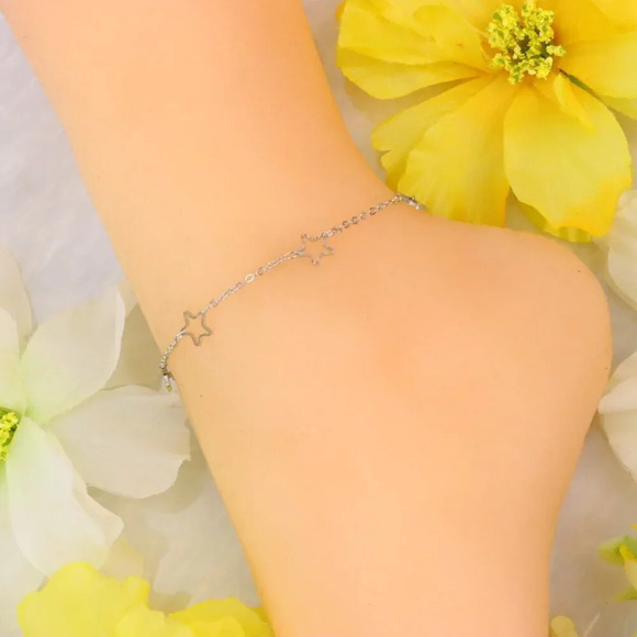Minimalist Anklet, Sleek & Modern Design, Women’s Fashion, YC110322-A - Picture 9 of 11
